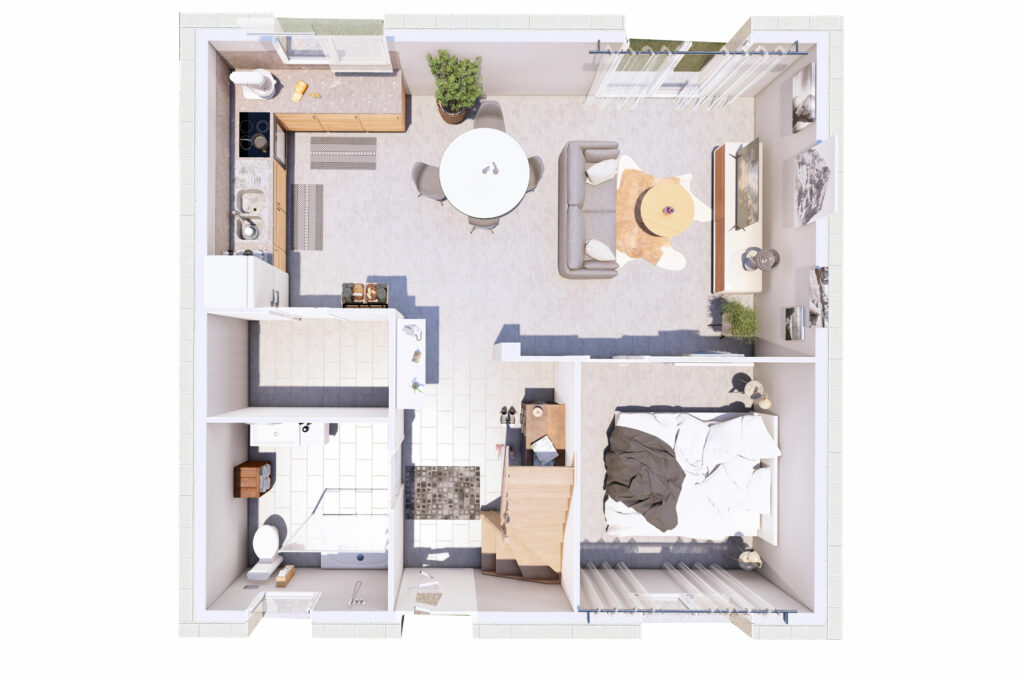 Plan de la maison Elancia