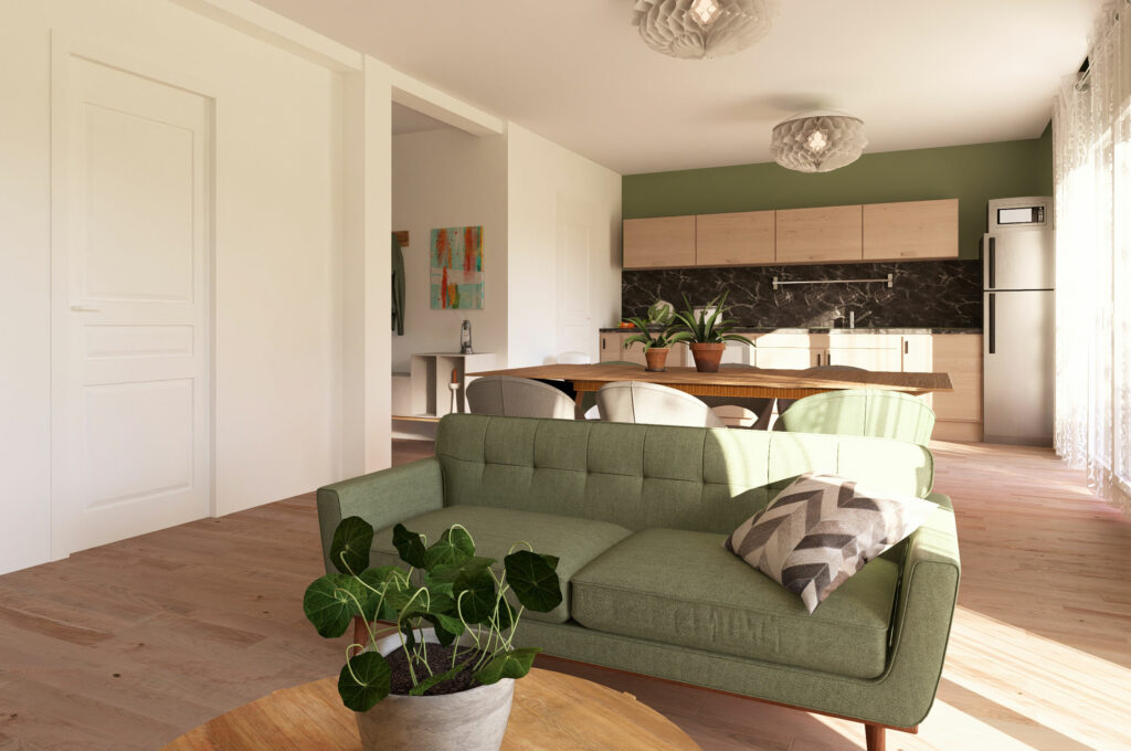 Photo d'intérieur d'une maison Evolutis