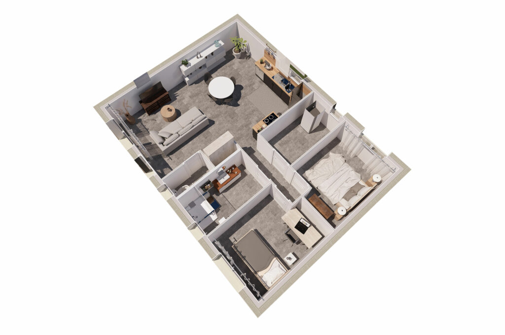 Plan de la maison Harmonie