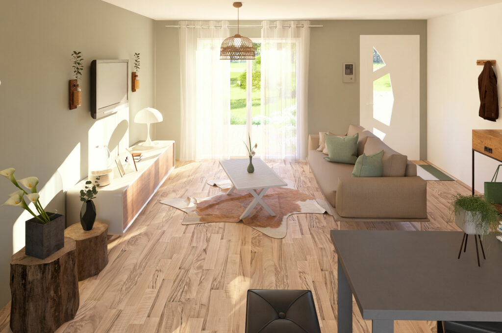 Photo d'intérieur d'une maison Horizon