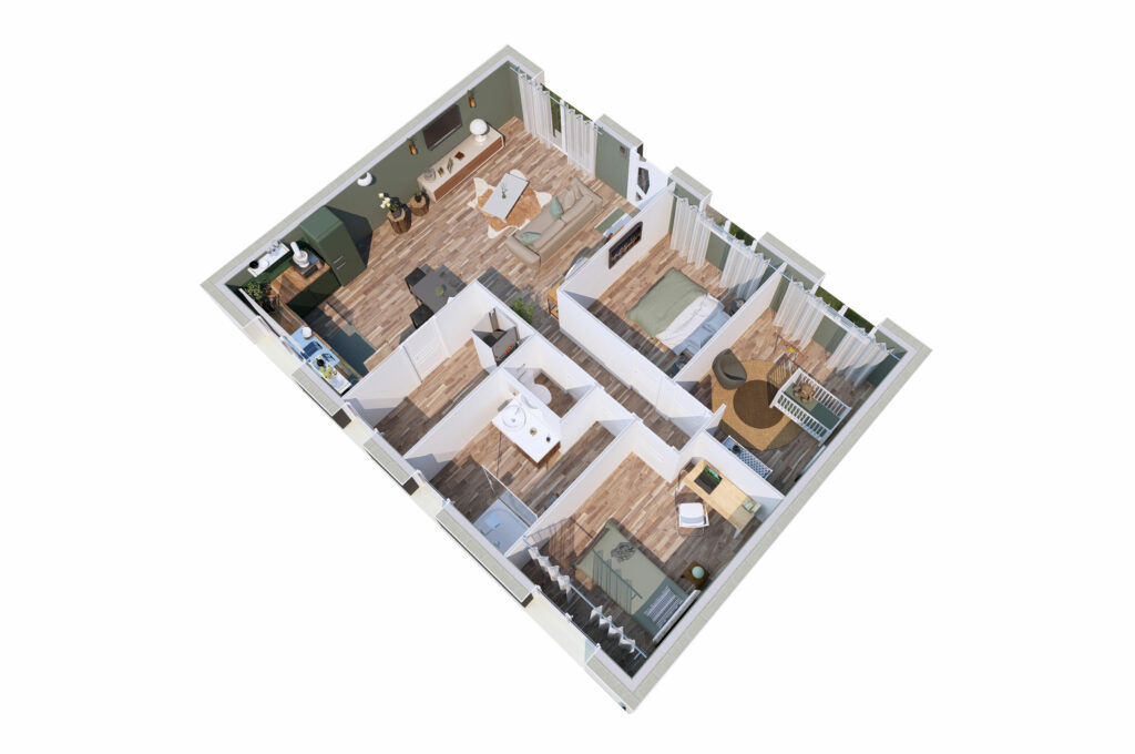 Plan de la maison Horizon