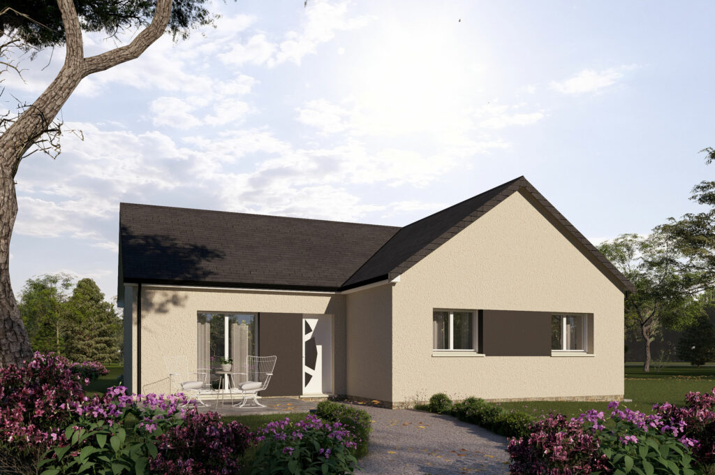 Photo d'extérieur d'une maison Linéa