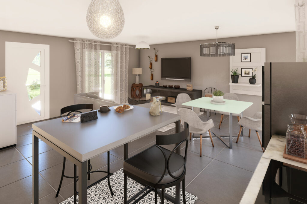 Photo d'intérieur d'une maison Linéa