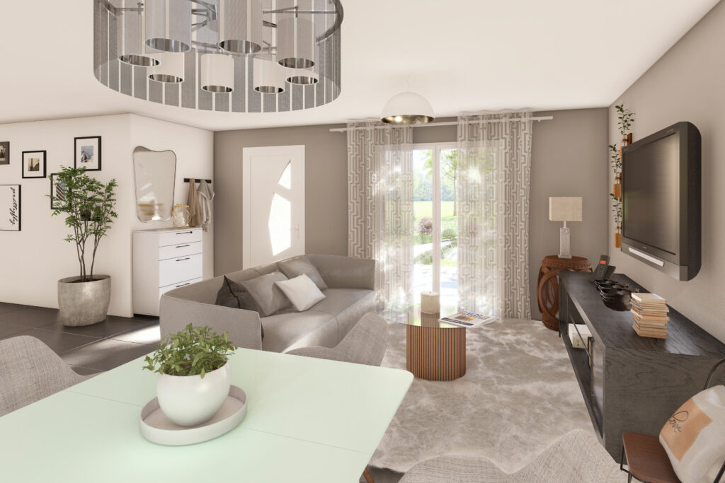 Photo d'intérieur d'une maison Linéa