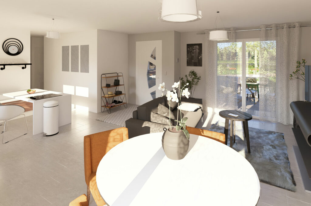 Photo d'intérieur d'une maison Luminéa