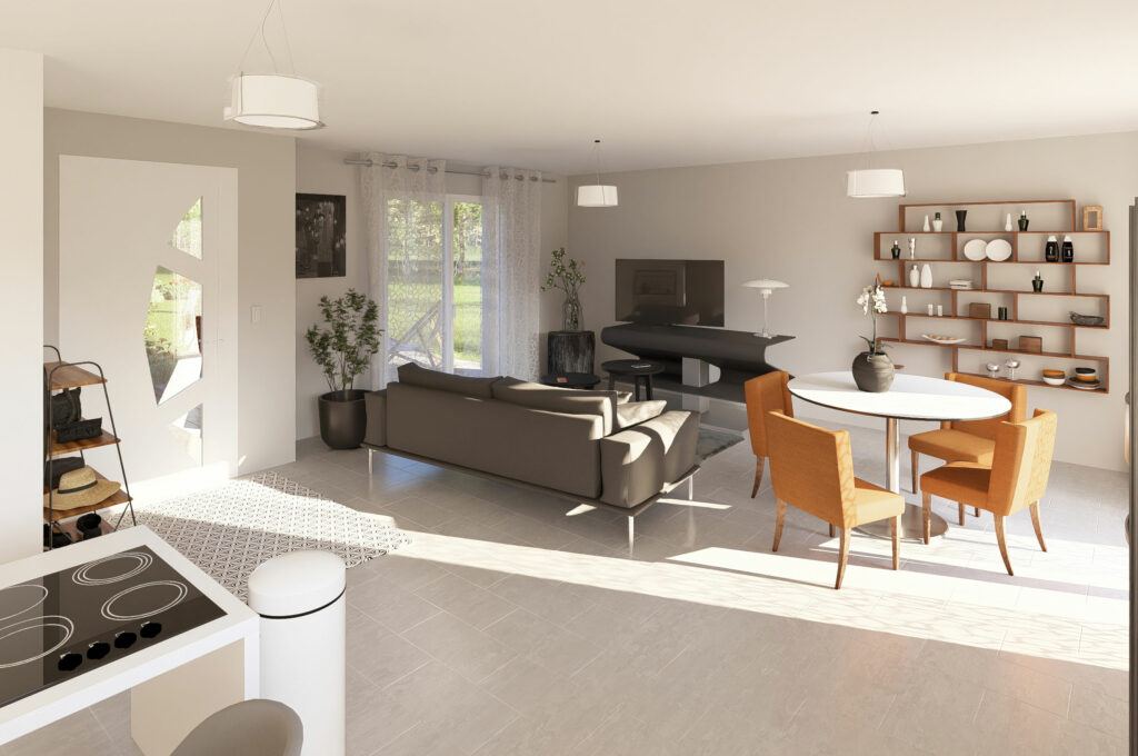 Photo d'intérieur d'une maison Luminéa