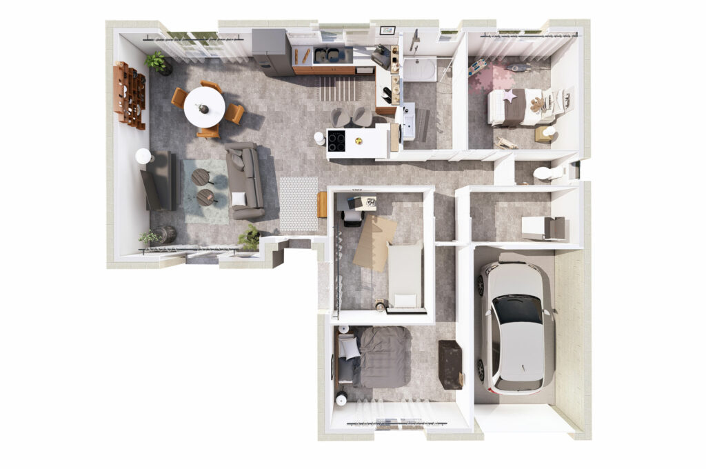 Plan de la maison Luminéa