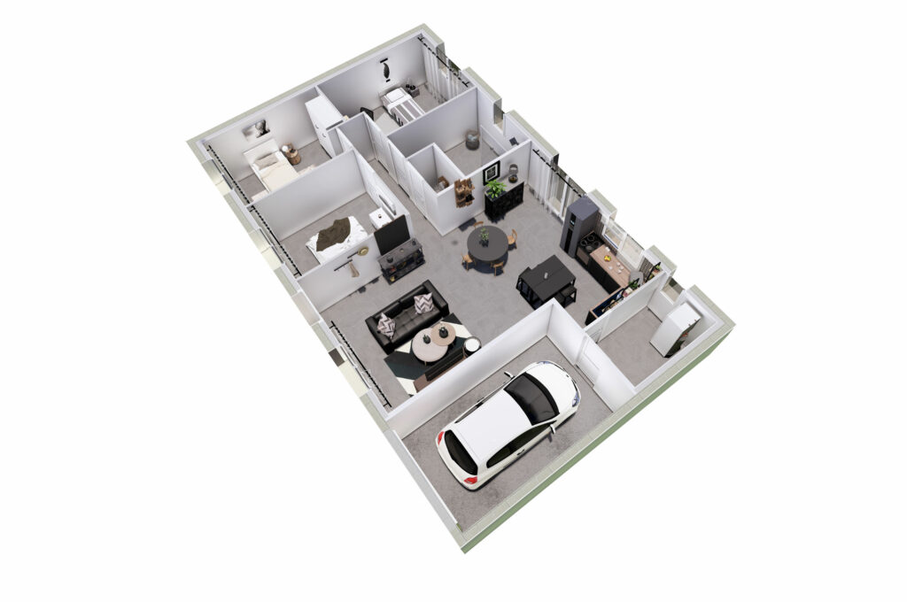 Plan de la maison Optima
