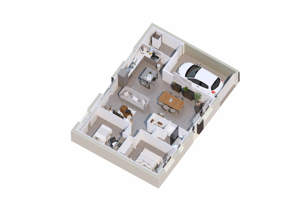 Plan de la maison Primo