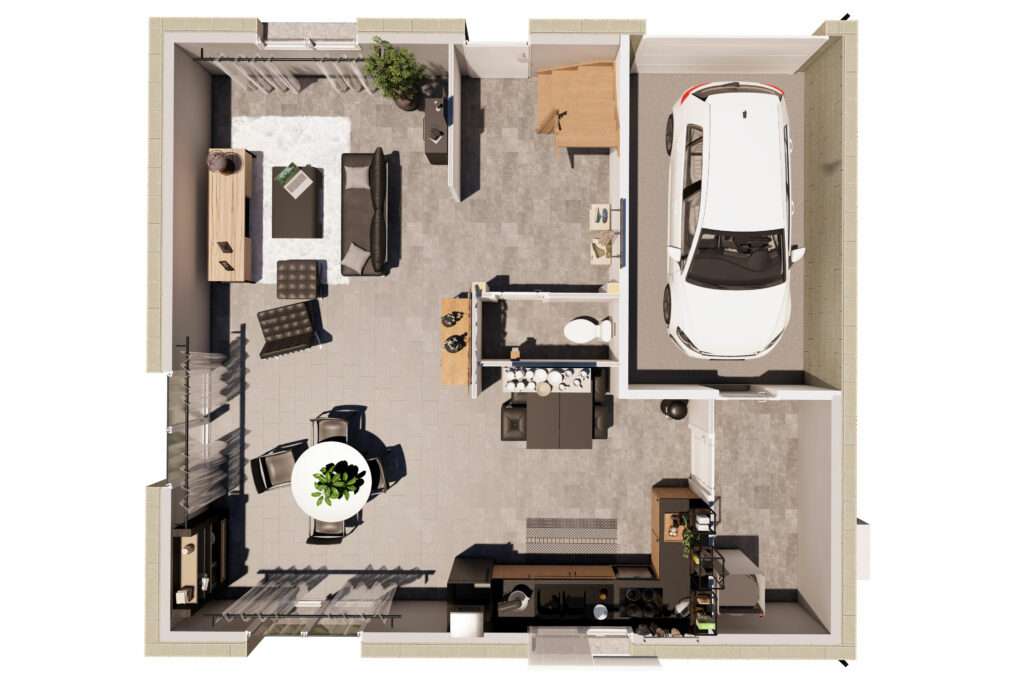 Plan de la maison Spacéo