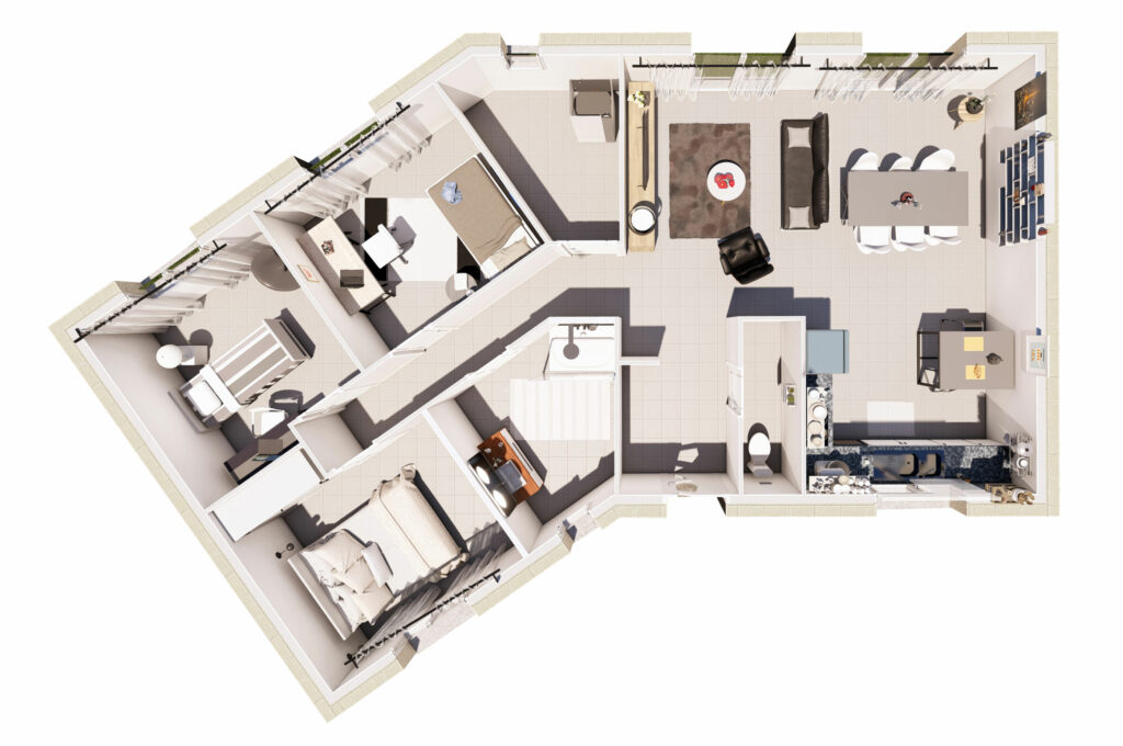 Plan de la maison Vita